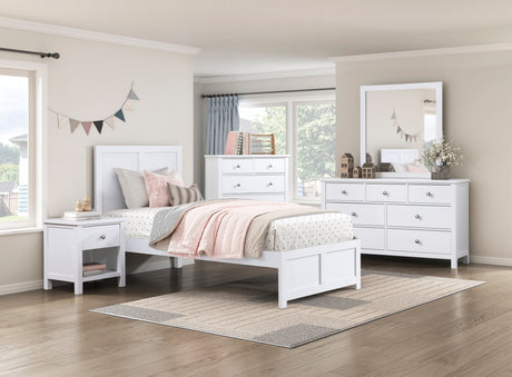Galen White Dresser from Homelegance - Luna Furniture
