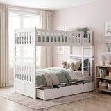 Galen White 1-Drawer Nightstand from Homelegance - Luna Furniture