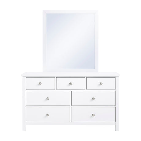 Galen White Dresser from Homelegance - Luna Furniture