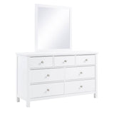 Galen White Dresser from Homelegance - Luna Furniture