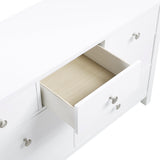 Galen White Dresser from Homelegance - Luna Furniture