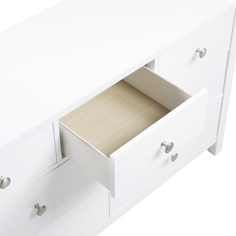 Galen White Dresser from Homelegance - Luna Furniture