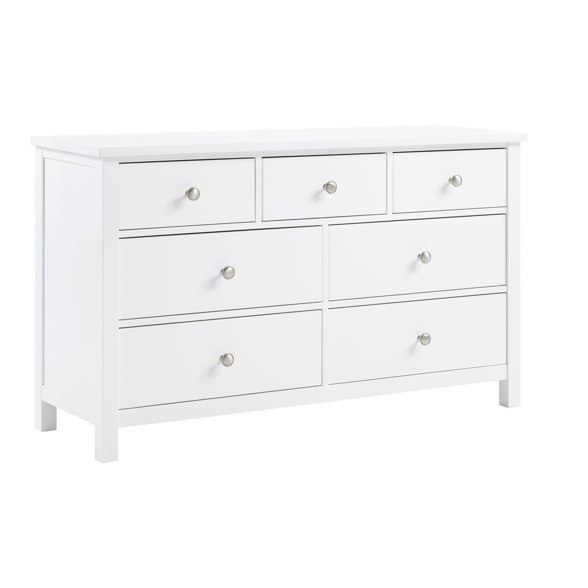 Galen White Dresser from Homelegance - Luna Furniture