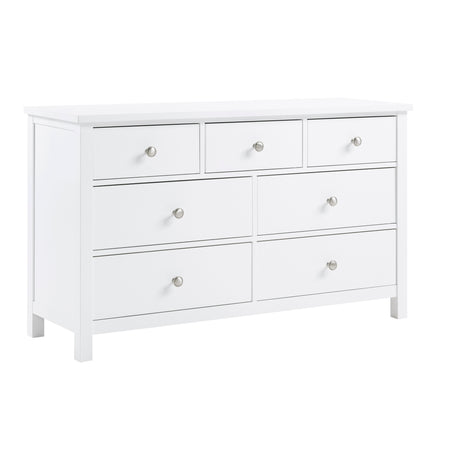 Galen White Dresser from Homelegance - Luna Furniture