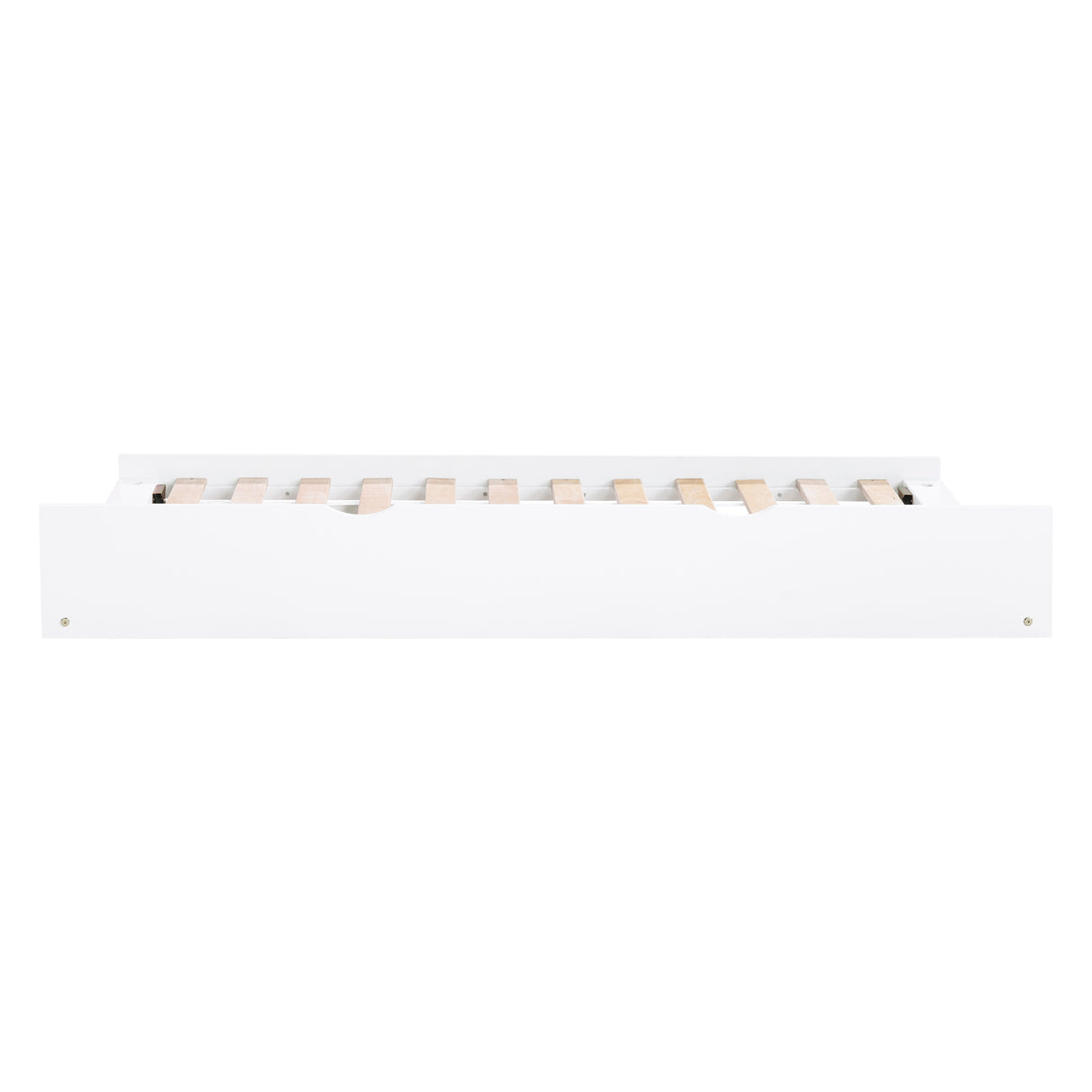 Galen White Twin Platform Bed from Homelegance - Luna Furniture