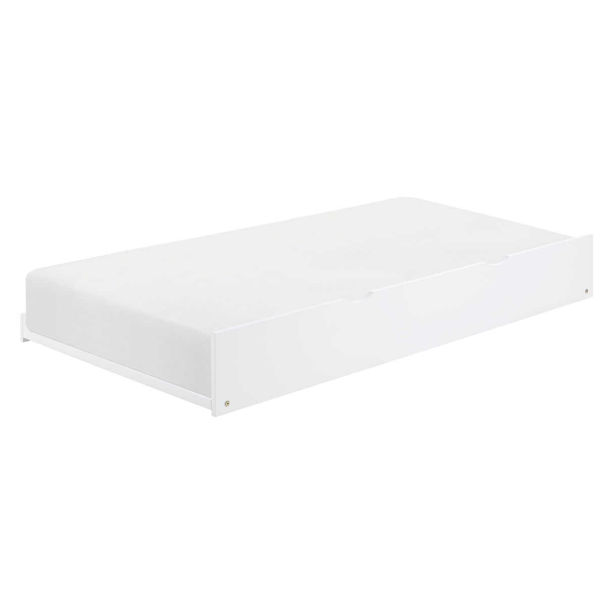 Galen White Full Platform Bed from Homelegance - Luna Furniture