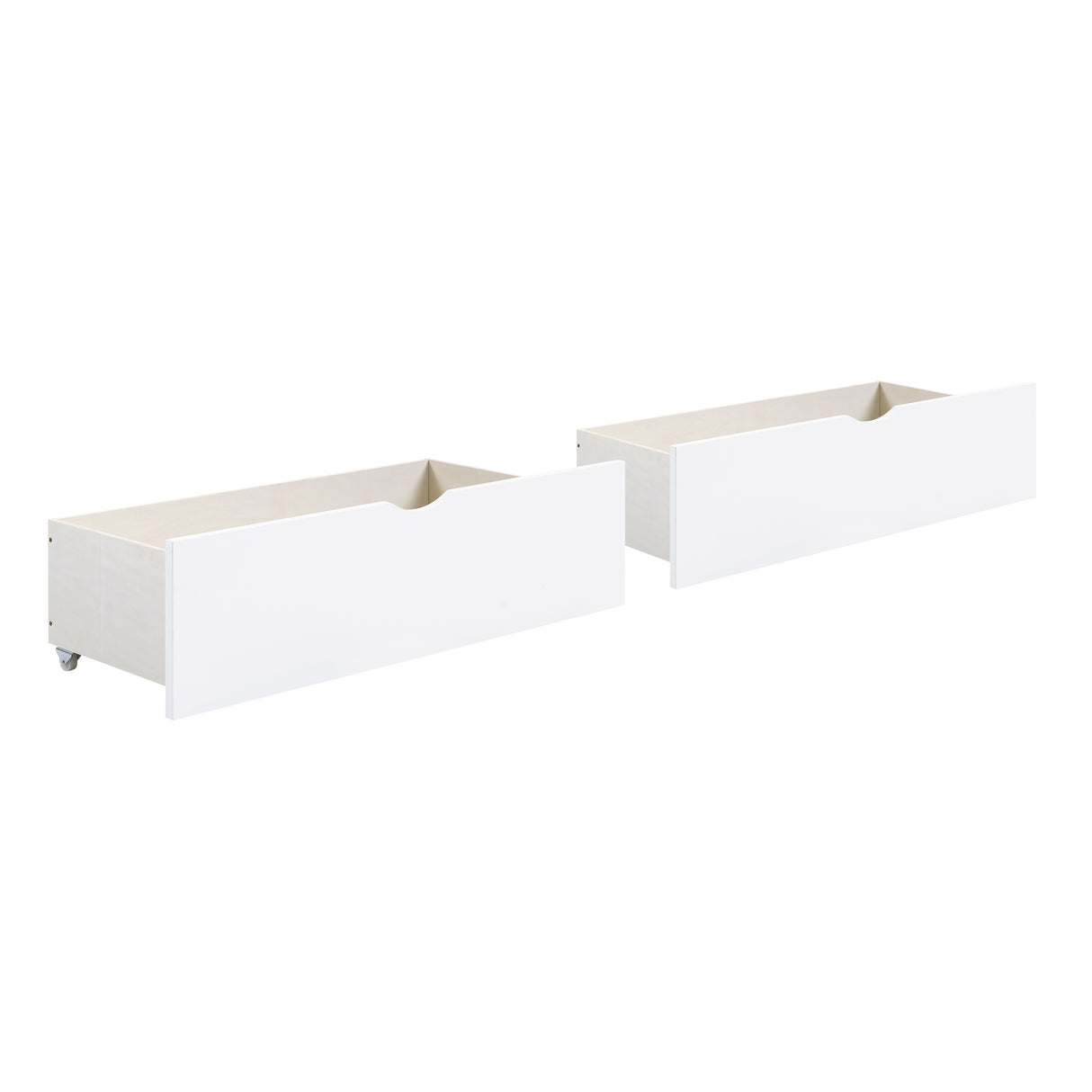 Galen White Twin Platform Bed from Homelegance - Luna Furniture