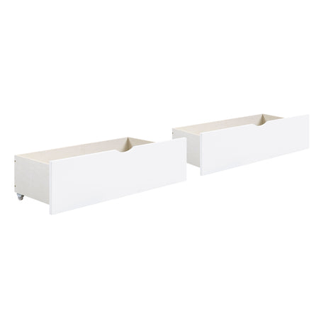 Galen White Twin/Twin Bed with Storage Boxes from Homelegance - Luna Furniture