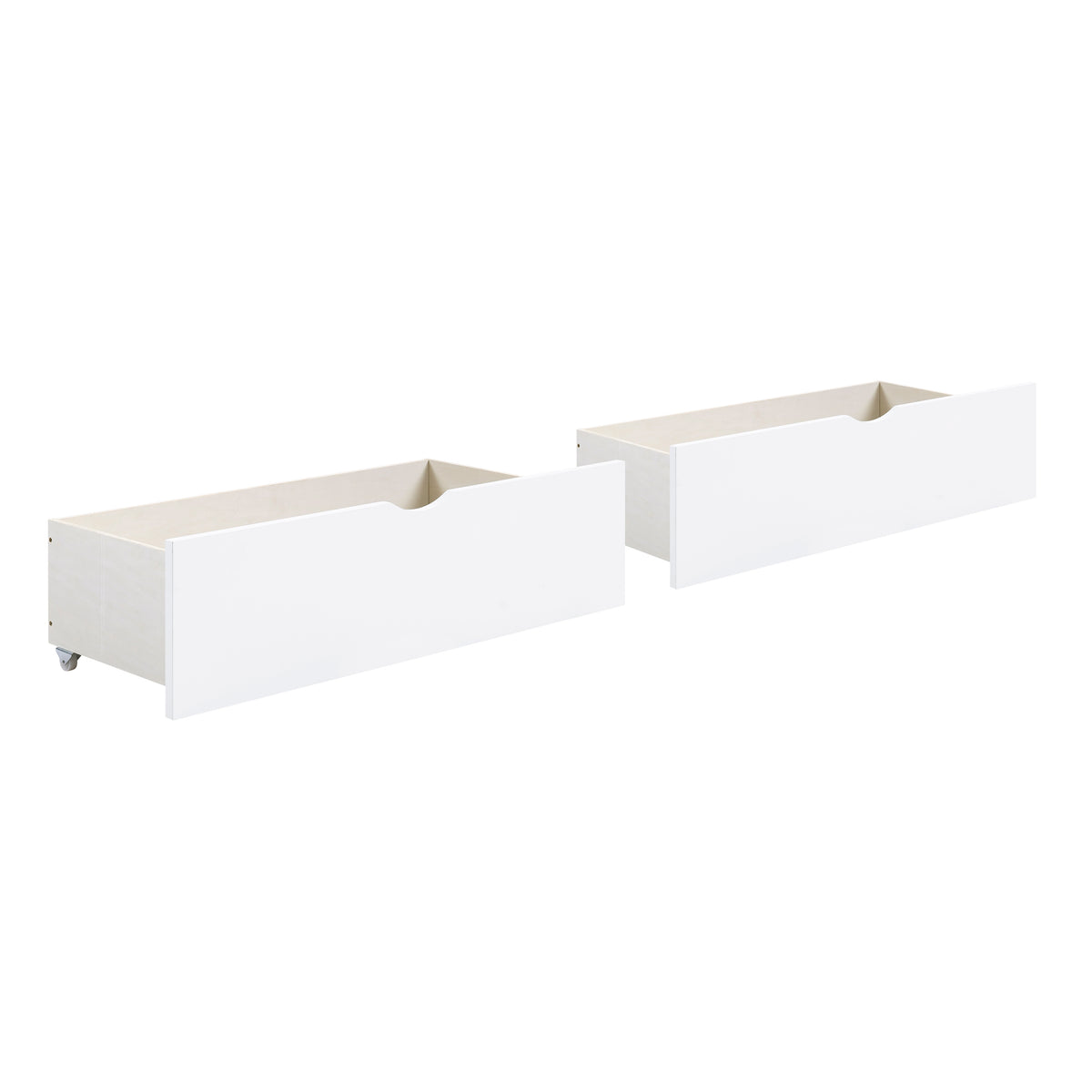 Galen White 1-Drawer Nightstand from Homelegance - Luna Furniture
