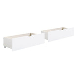 Galen White Twin Bookcase Corner Bed with Storage Boxes from Homelegance - Luna Furniture