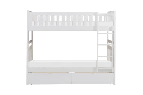 Galen White Nightstand from Homelegance - Luna Furniture