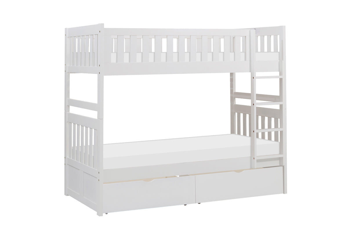 Galen White Nightstand from Homelegance - Luna Furniture