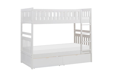 Galen White Nightstand from Homelegance - Luna Furniture