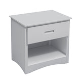 Orion Gray Nightstand from Homelegance - Luna Furniture