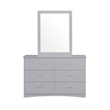 Orion Gray Mirror (Mirror Only) from Homelegance - Luna Furniture