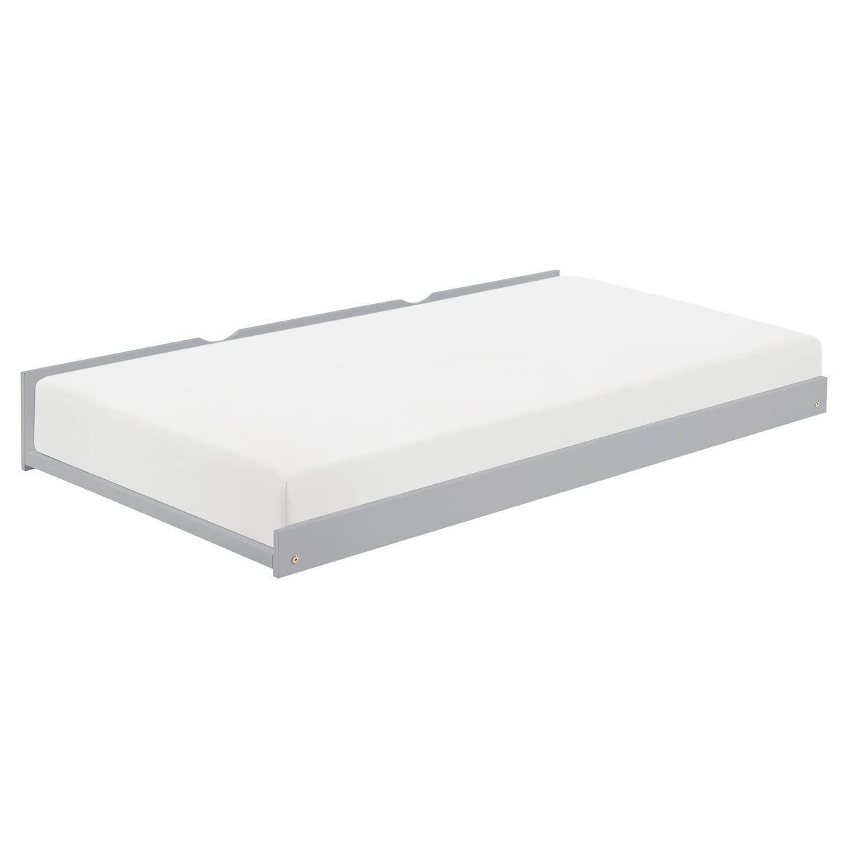 Orion Gray Twin/Twin Bed with Twin Trundle from Homelegance - Luna Furniture