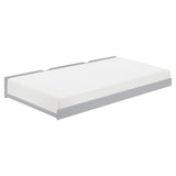 Orion Gray Twin/Full Bunk Bed with Twin Trundle from Homelegance - Luna Furniture