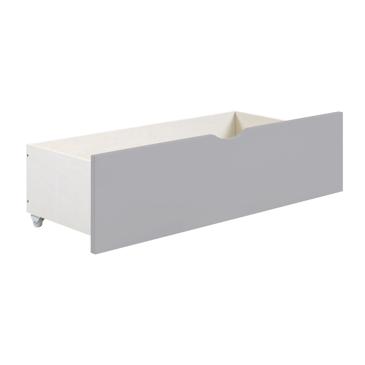 Orion Gray Twin/Full Bunk Bed with Twin Trundle from Homelegance - Luna Furniture