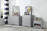 Orion Gray 1-Drawer Nightstand