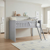 Orion Gray Low Loft Bunk