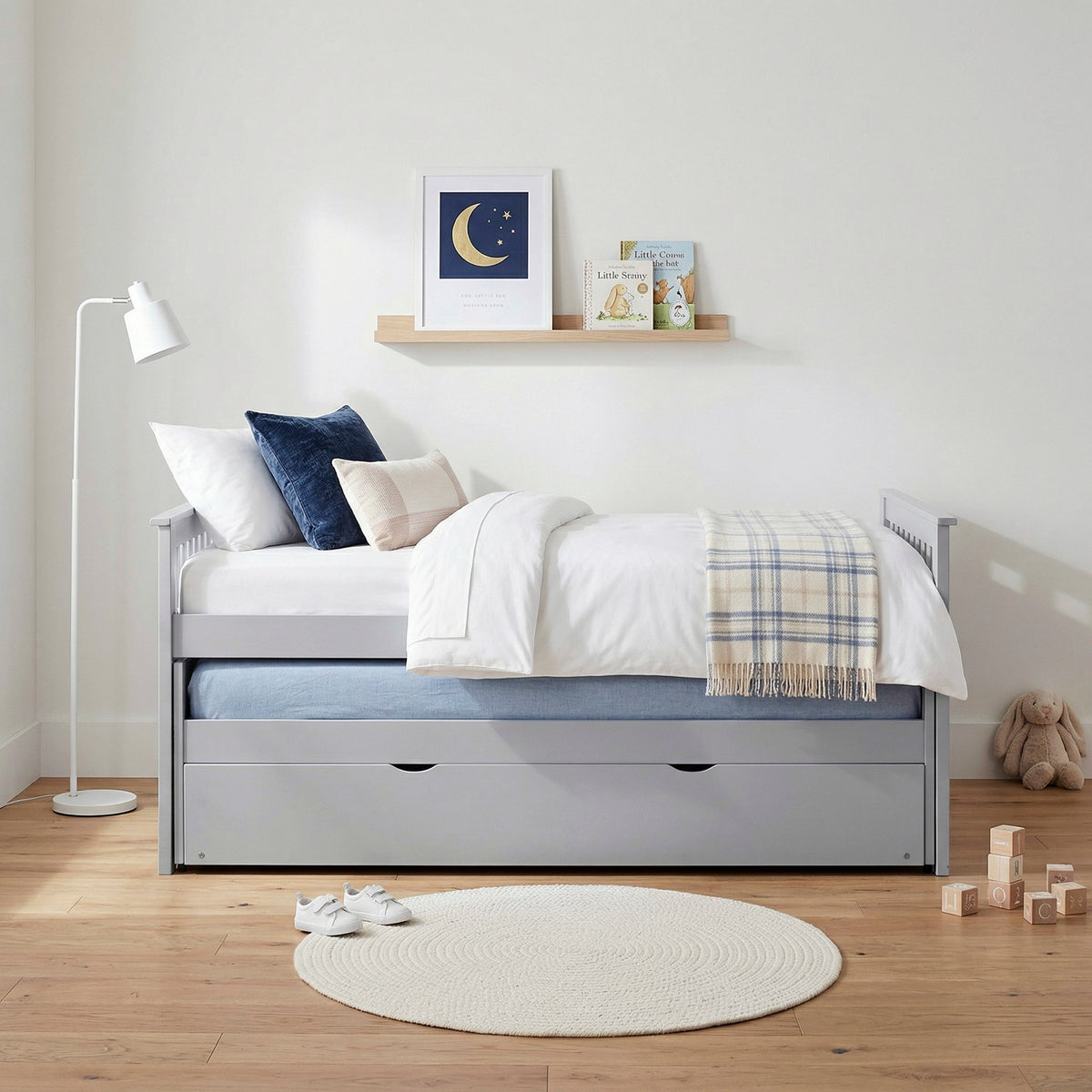 Orion Gray Low Loft Bunk from Homelegance - Luna Furniture