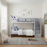 Orion Gray Twin/Twin Bed with Storage Boxes