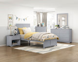 Orion Gray Mirror (Mirror Only) from Homelegance - Luna Furniture