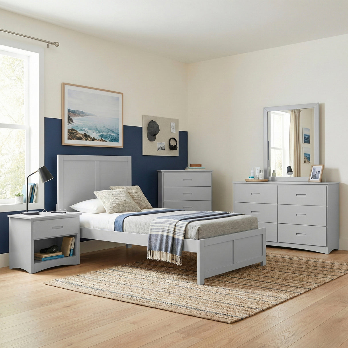 Orion Twin Platform Bed from Homelegance - Luna Furniture