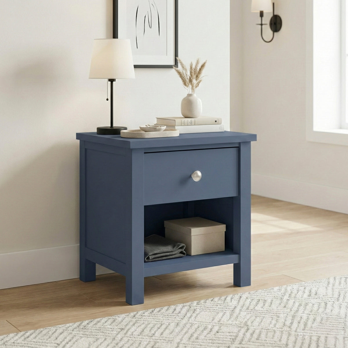 B2083BU-4D1 1-Drawer Night Stand from Homelegance - Luna Furniture