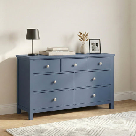 Nora Blue Dresser Mirror (Mirror Only) from Homelegance - Luna Furniture