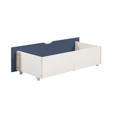 Nora Blue Full Platform Bed from Homelegance - Luna Furniture