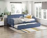 Nora Blue Twin/Twin Bed from Homelegance - Luna Furniture