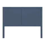 Nora Blue Full Platform Bed from Homelegance - Luna Furniture