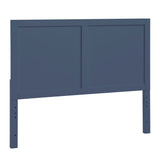 Nora Blue Full Platform Bed from Homelegance - Luna Furniture