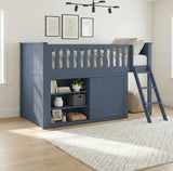 B2083BULL-1*DR (4) Low Loft Bunk with Dresser from Homelegance - Luna Furniture