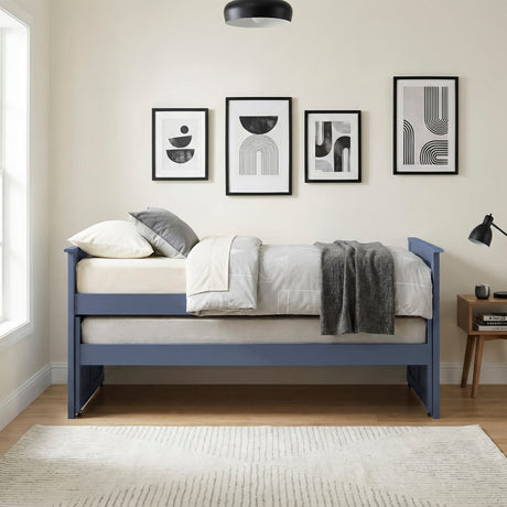 Nora Blue Twin/Twin Bed from Homelegance - Luna Furniture