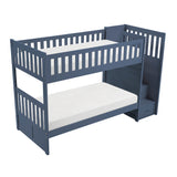Nora Blue Twin Platform Bed from Homelegance - Luna Furniture