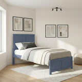 Nora Blue Twin Platform Bed from Homelegance - Luna Furniture
