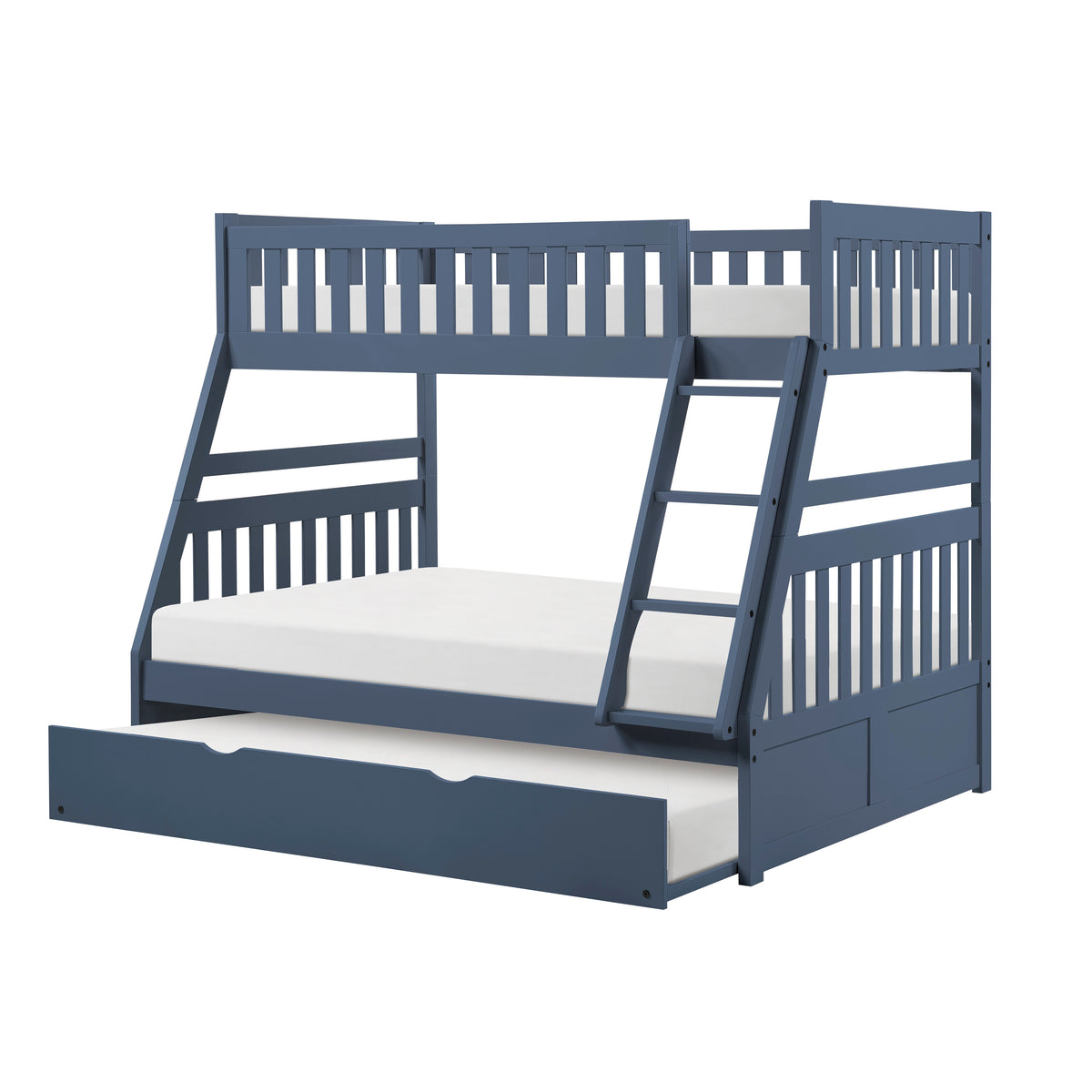 Nora Blue Twin/Full Bunk Bed