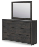 Hollivern Twin Panel Storage Bed, Dresser, Mirror and Chest from Ashley - Luna Furniture