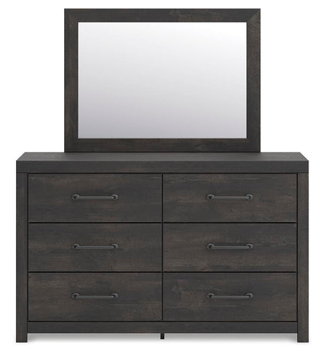 Hollivern Twin Panel Storage Bed, Dresser, Mirror and Chest from Ashley - Luna Furniture