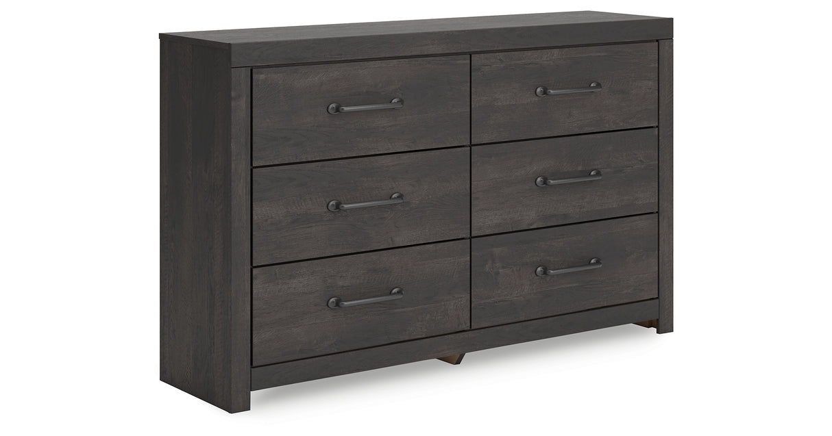 Hollivern Dark Gray Dresser from Ashley - Luna Furniture