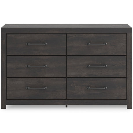 Hollivern Dark Gray Storage Youth Panel Bedroom Set with 4 Side Drawers from Ashley - Luna Furniture
