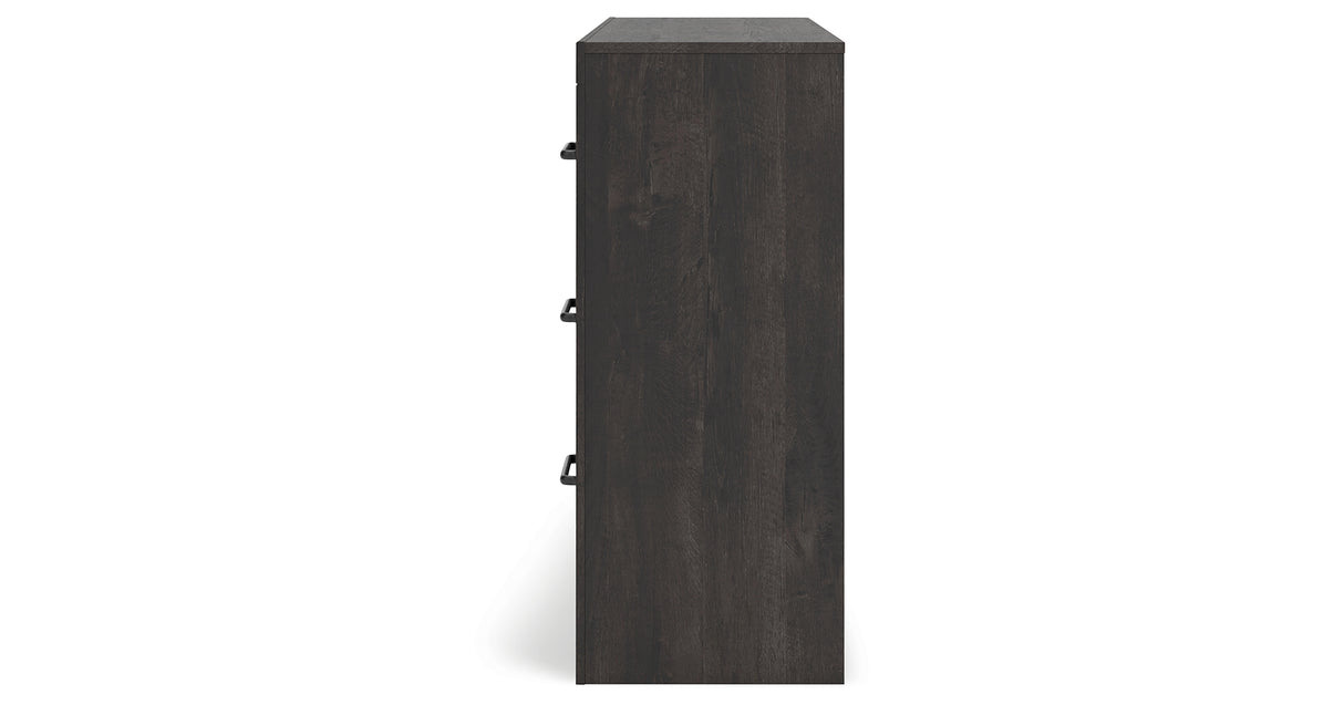 Hollivern Dark Gray Dresser from Ashley - Luna Furniture
