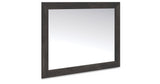Hollivern Dark Gray Bedroom Mirror (Mirror Only) from Ashley Furniture - Luna Furniture