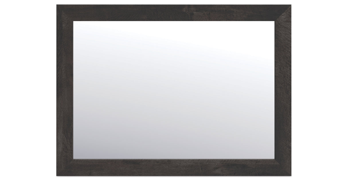 Hollivern Dark Gray Bedroom Mirror (Mirror Only) from Ashley Furniture - Luna Furniture