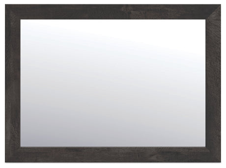 Hollivern Dark Gray Storage Panel Bedroom Set with 4 Side Drawers from Ashley - Luna Furniture