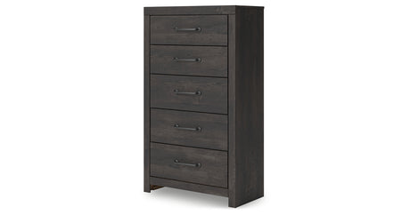 Hollivern Twin Panel Storage Bed, Dresser, Mirror and Chest from Ashley - Luna Furniture