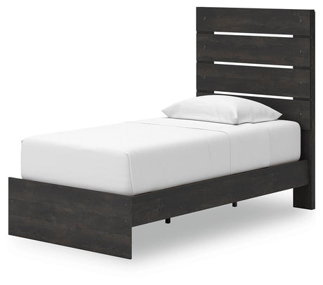 Hollivern Twin Panel Storage Bed, Dresser, Mirror and Chest from Ashley - Luna Furniture