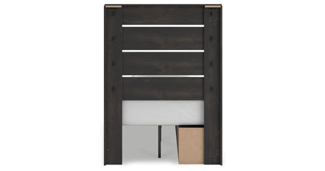 Hollivern Twin Panel Storage Bed, Dresser, Mirror and Chest from Ashley - Luna Furniture